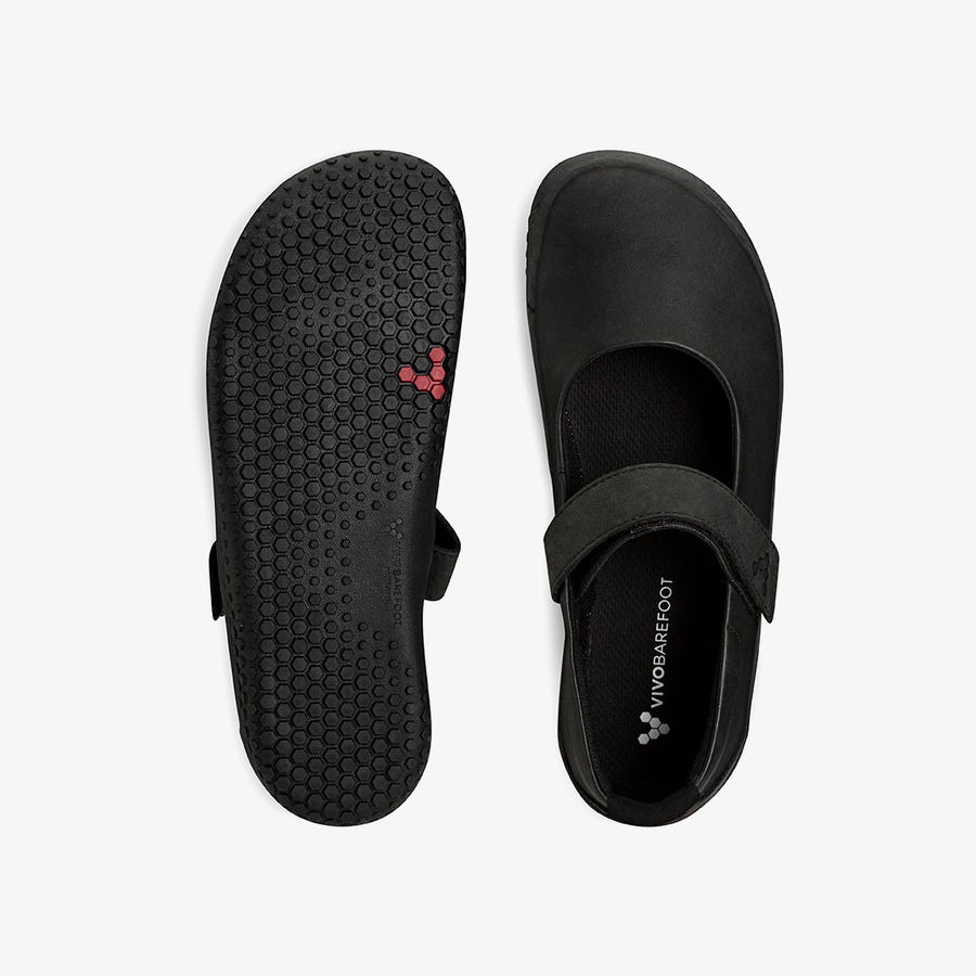 Vivobarefoot Wyn School Junior Vrijetijdsschoenen Kinderen Zwart | Nederland 0232BEXC